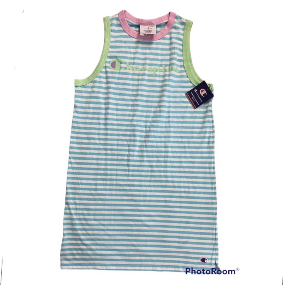 Champion sleeveless lightweight T-shirt dress